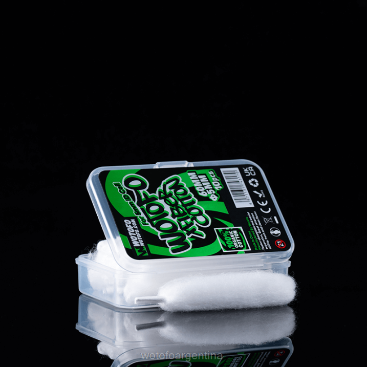 Wotofo Algodón xfiber para bobina de identificación 5 mm de espesor 10 piezas Wotofo vape review 0P02X348