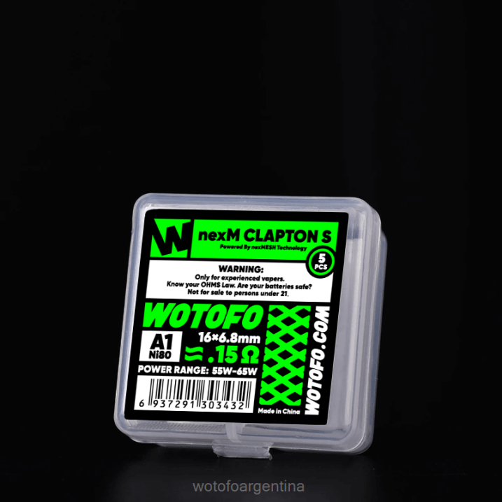 Wotofo NEXMESH bobina de malla nexmesh clapton s 5uds Wotofo buenos aires 0P02X312