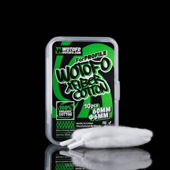 Wotofo PROFILE algodón xfiber para perfil 6mm Wotofo argentina 0P02X311