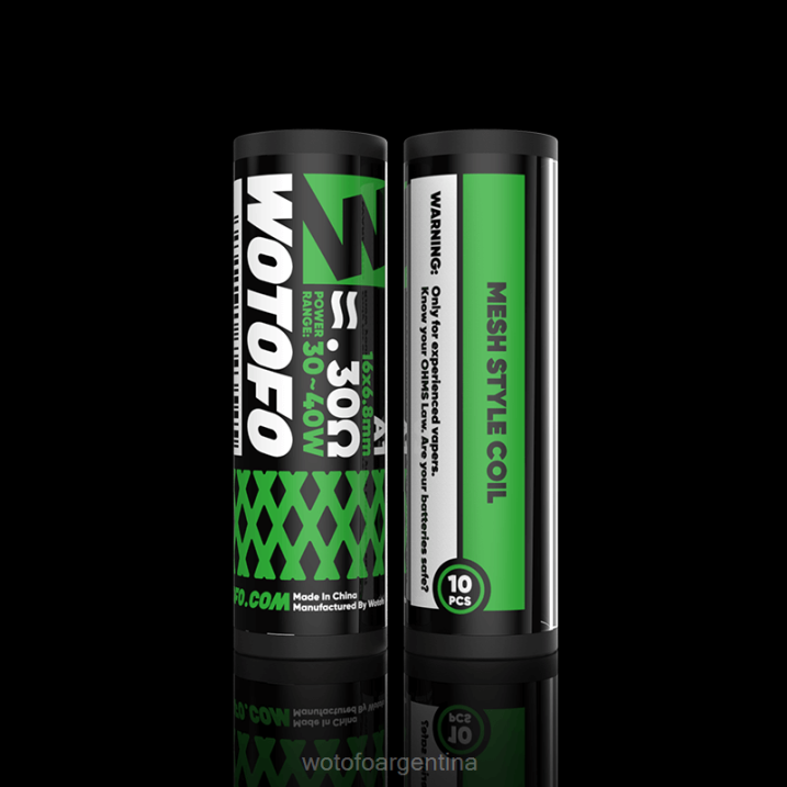 Wotofo bobina estilo malla perfil ps 0.3ohm 10 piezas vaporizador Wotofo 0P02X315