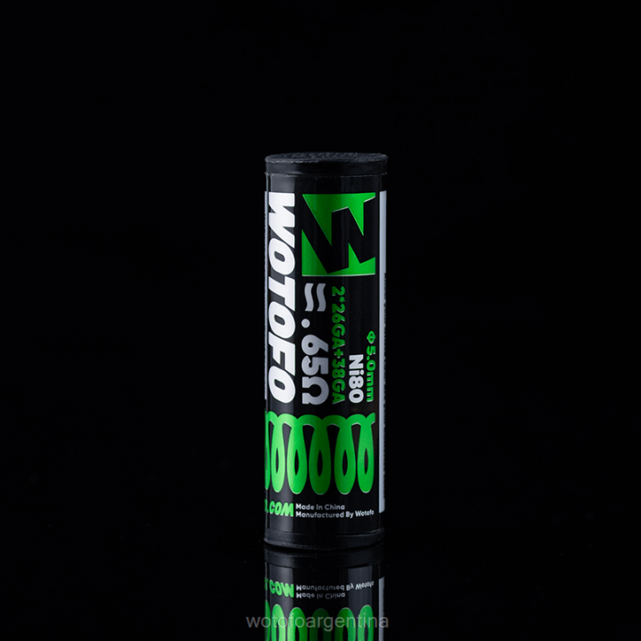 Wotofo bobina prefabricada de identificación Clapton fusionado de doble núcleo 0,65 ohmios 5mm 5 uds. Wotofo precio 0P02X347