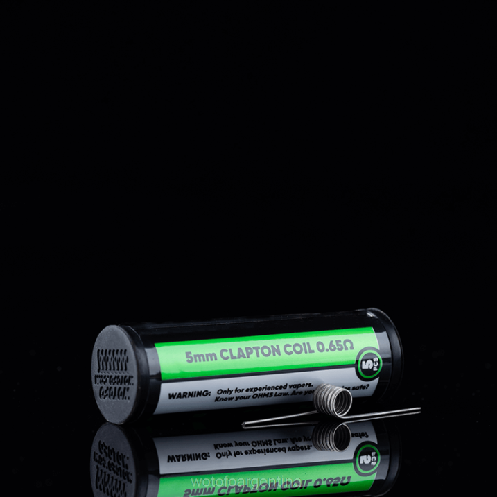 Wotofo bobina prefabricada de identificación Clapton fusionado de doble núcleo 0,65 ohmios 5mm 5 uds. Wotofo precio 0P02X347