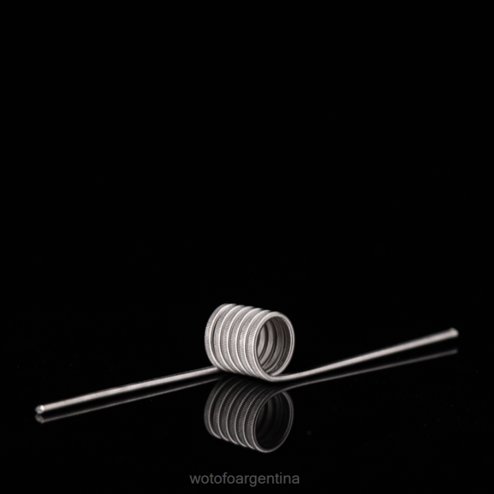 Wotofo bobina prefabricada de identificación Clapton fusionado de doble núcleo 0,65 ohmios 5mm 5 uds. Wotofo precio 0P02X347