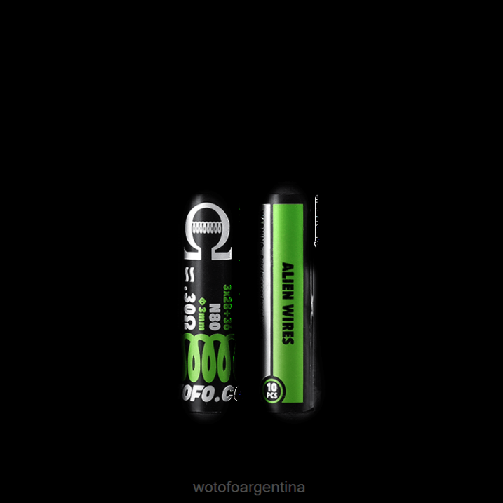 Wotofo bobinas prefabricadas cable alienígena 0,30 ohmios 10 piezas Wotofo vape pods 0P02X330