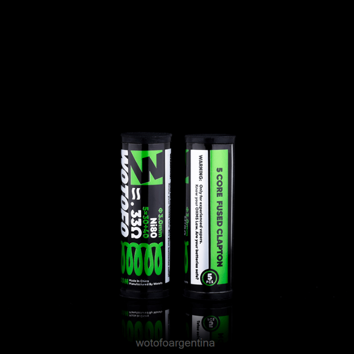 Wotofo bobinas prefabricadas clapton fusionado con núcleo quint 5uds Wotofo desechable 0P02X334
