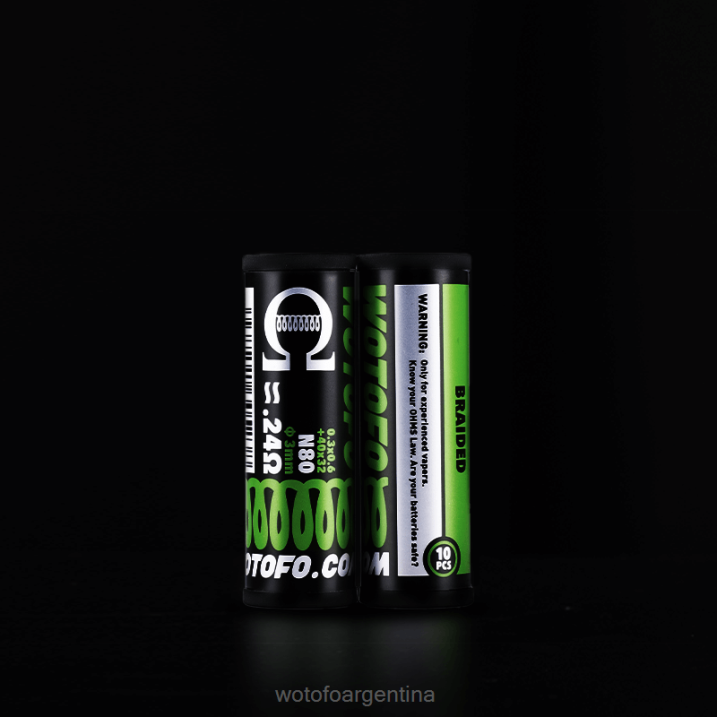 Wotofo bobinas prefabricadas clapton fusionado con núcleo quint 5uds Wotofo desechable 0P02X334