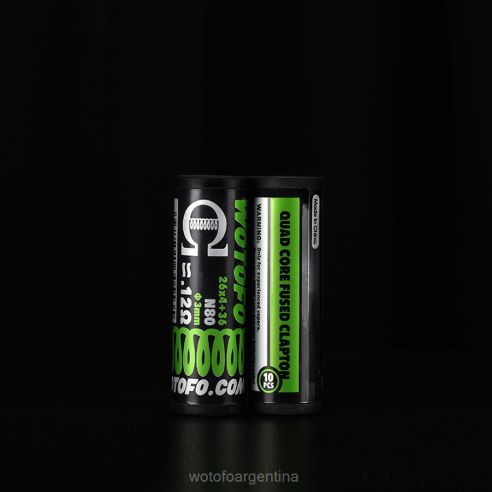 Wotofo bobinas prefabricadas clapton fusionado con núcleo quint 5uds Wotofo desechable 0P02X334