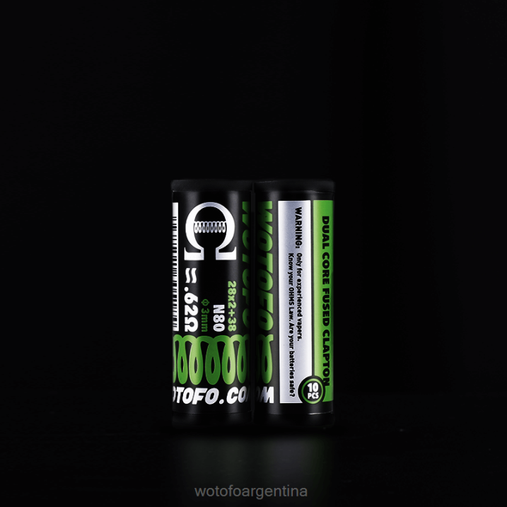 Wotofo bobinas prefabricadas clapton fusionado con núcleo quint 5uds Wotofo desechable 0P02X334