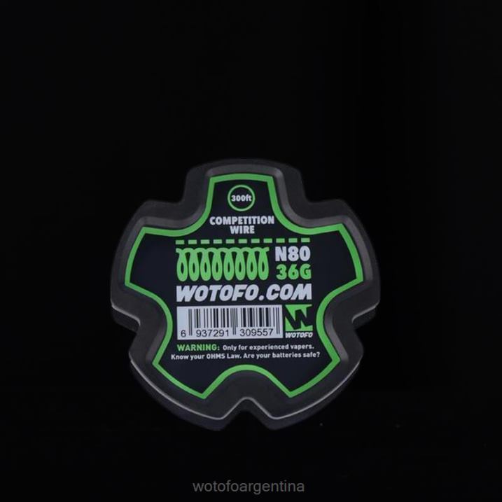 Wotofo carrete de alambre prefabricado Alambre de competición ni80 - 36g 300ft Wotofo desechable 0P02X354