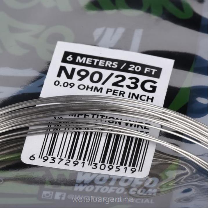 Wotofo carrete de alambre prefabricado alambre de competición ni90 - 23g Wotofo shop online 0P02X363