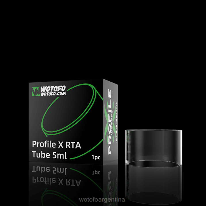 Wotofo PROFILE X tubo del tanque pieza recta 5ml Wotofo argentina 0P02X391