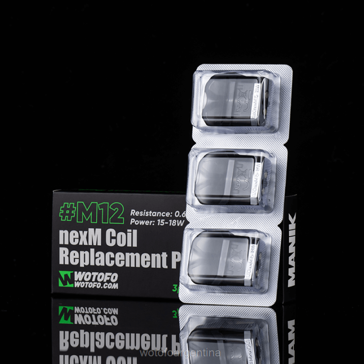 Wotofo MANIK mini cápsula de repuesto Bobina paralela m11 incorporada 3 piezas Wotofo precio 0P02X57